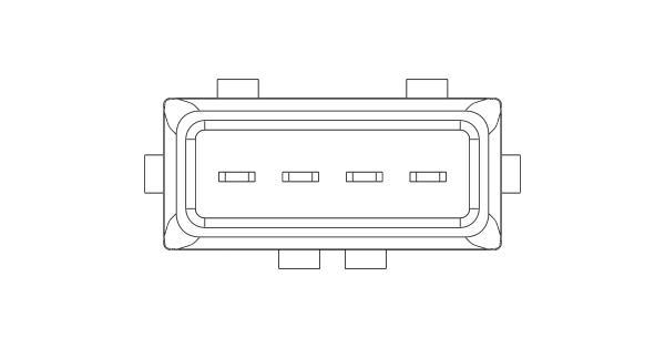 Débitmètre de masse d'air NGK 97034